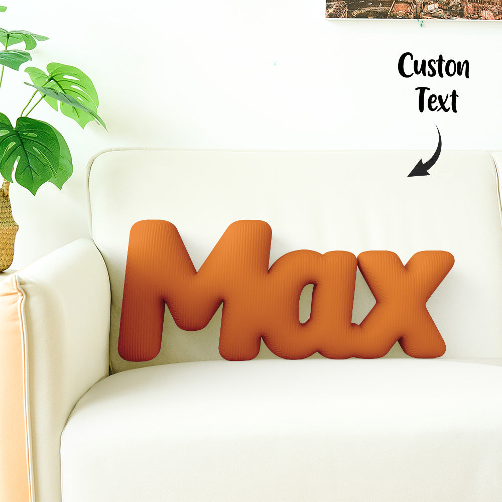 Cuscino Personalizzato con Lettere Componibili (2-5 Lettere) idea Regalo Nome