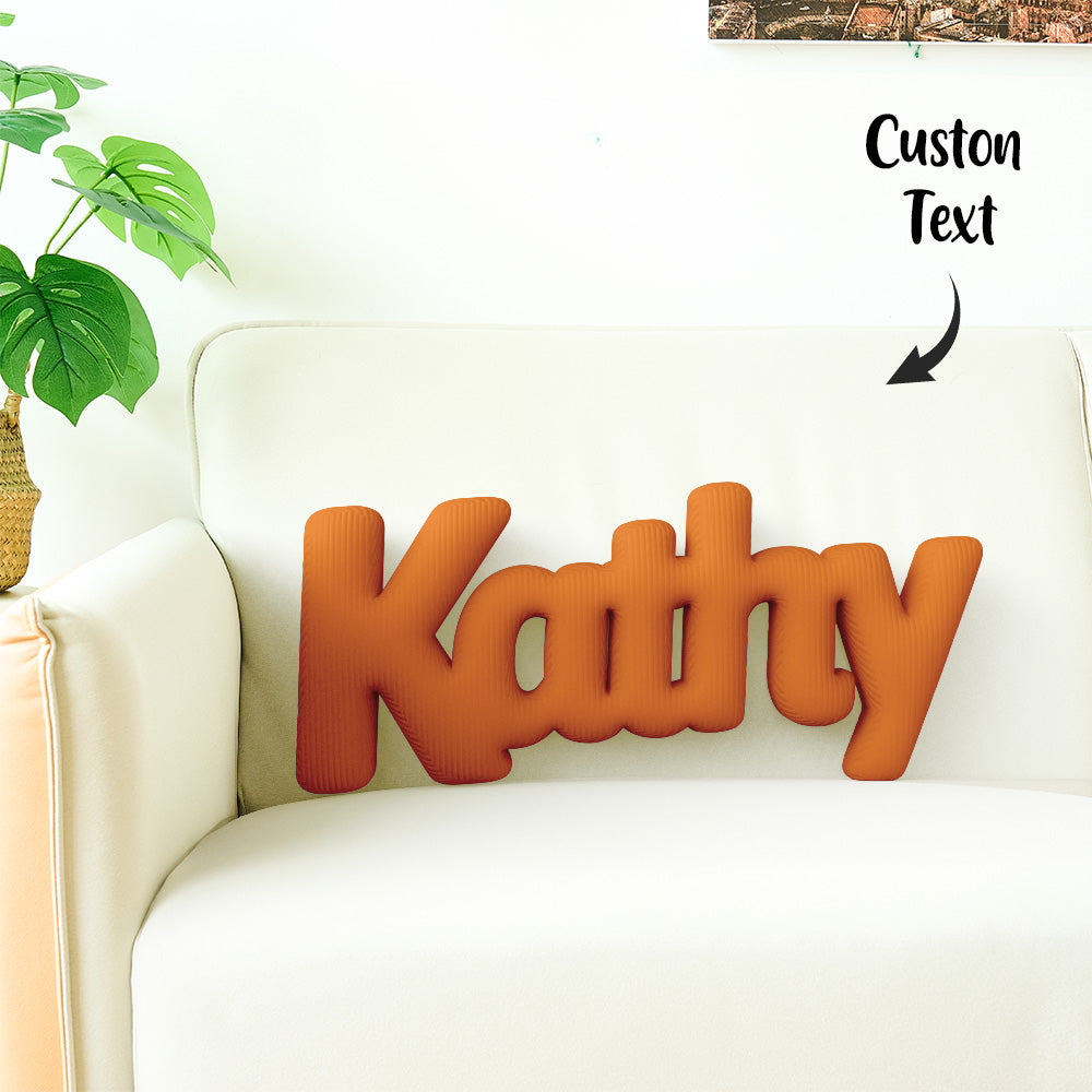 Cuscino Personalizzato con Lettere Componibili (2-5 Lettere) idea Regalo Nome