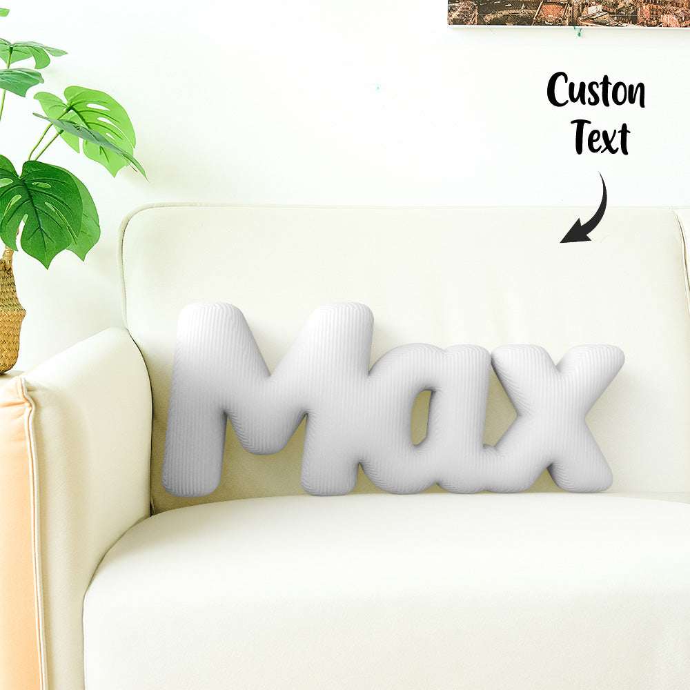 Cuscino Personalizzato con Lettere Componibili (2-5 Lettere) idea Regalo Nome