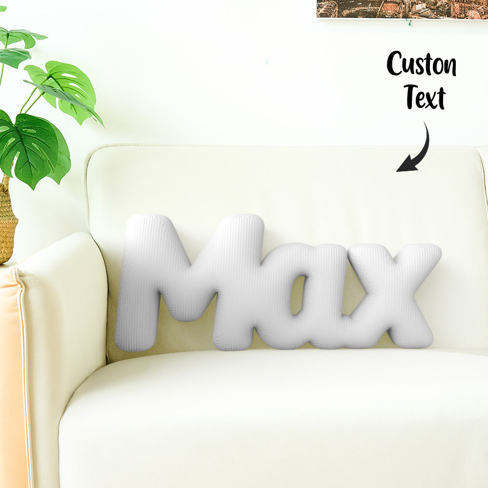 Cuscino Personalizzato con Lettere Componibili (2-5 Lettere) idea Regalo Nome