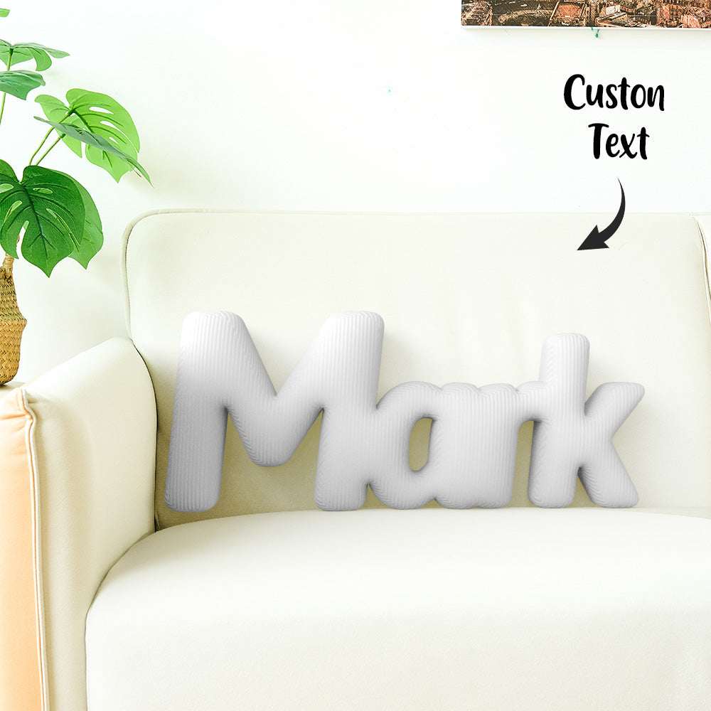 Cuscino Personalizzato con Lettere Componibili (2-5 Lettere) idea Regalo Nome