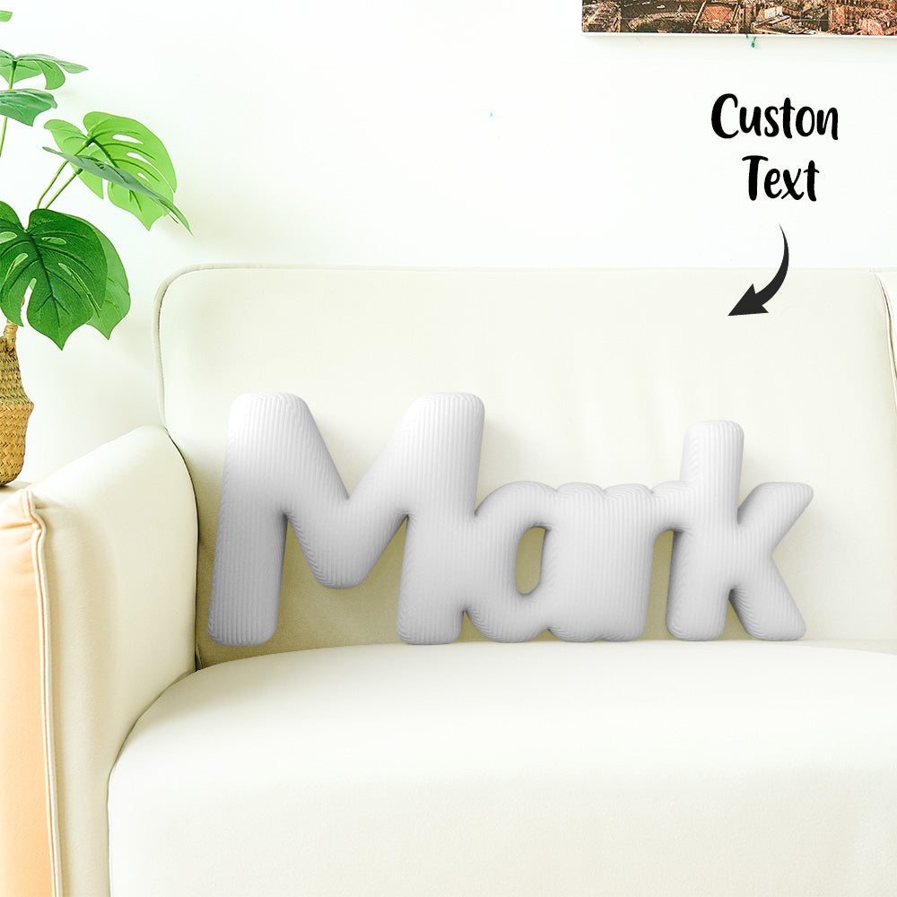 Cuscino Personalizzato con Lettere Componibili (2-5 Lettere) idea Regalo Nome
