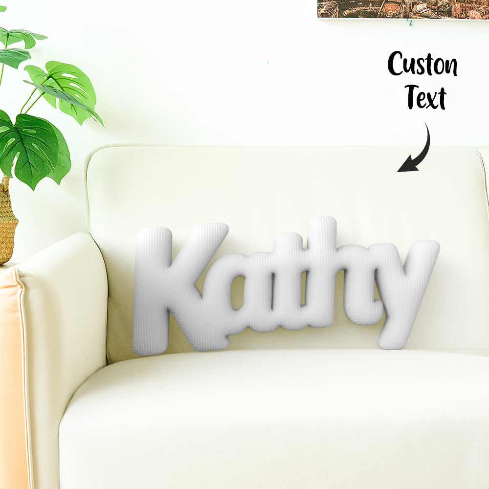 Cuscino Personalizzato con Lettere Componibili (2-5 Lettere) idea Regalo Nome