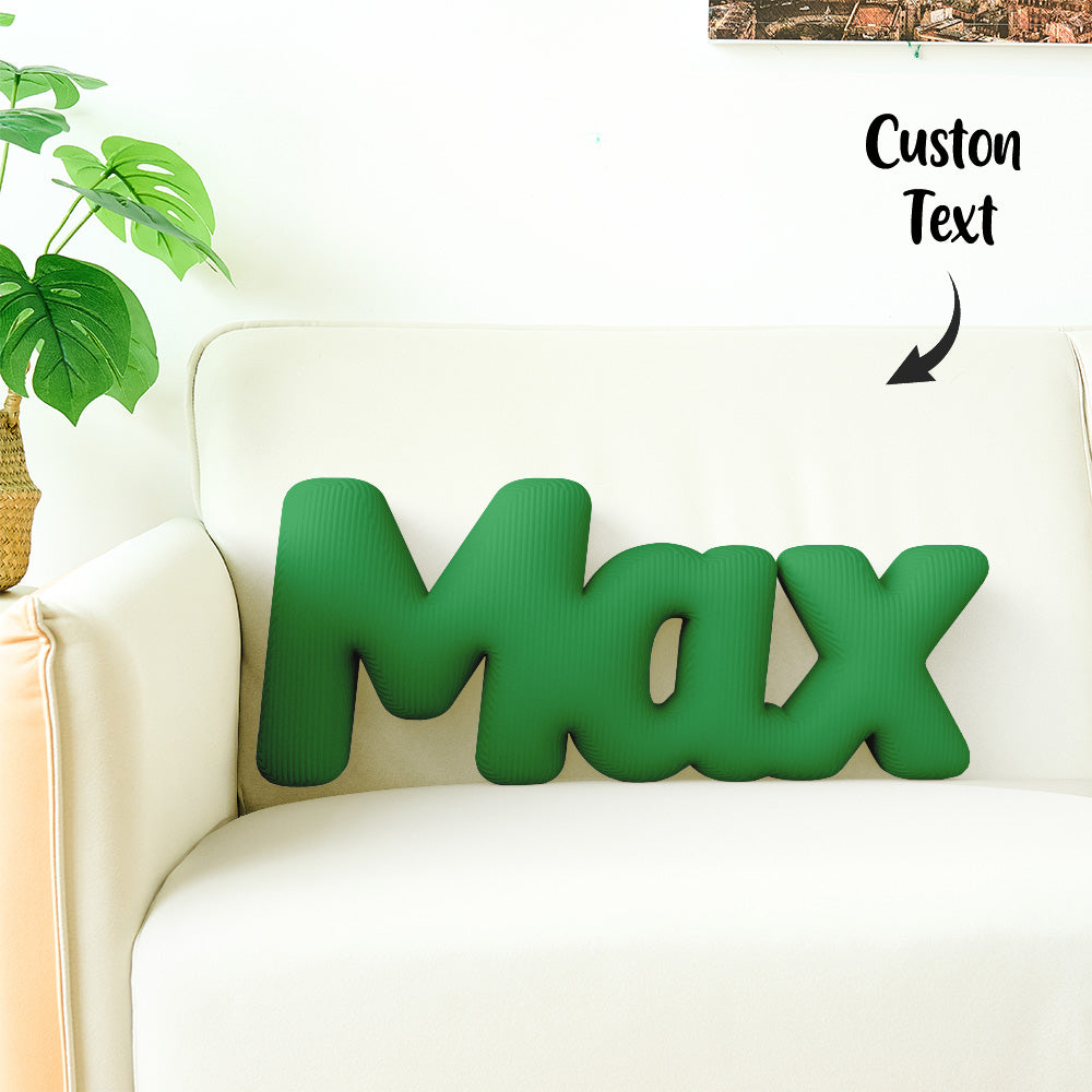Cuscino Personalizzato con Lettere Componibili (2-5 Lettere) idea Regalo Nome