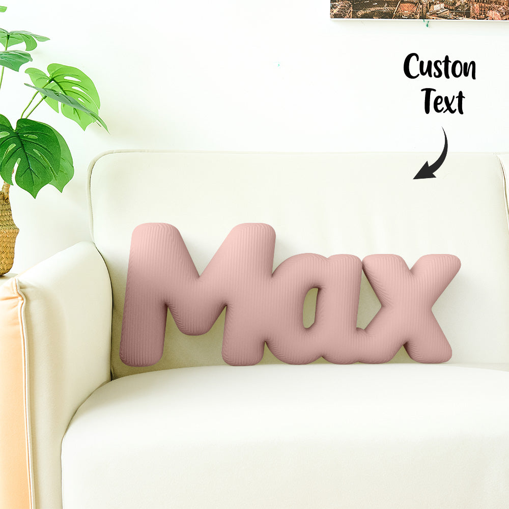 Cuscino Personalizzato con Lettere Componibili (2-5 Lettere) idea Regalo Nome