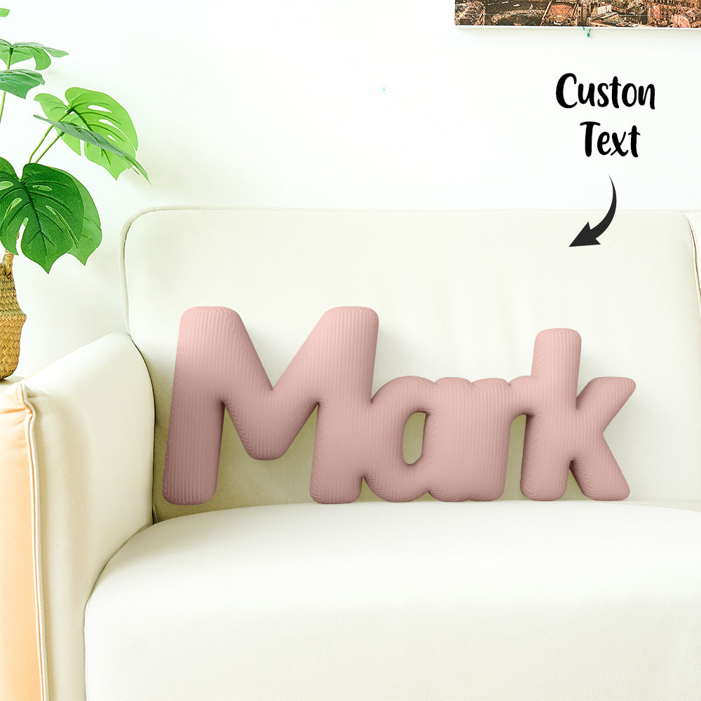 Cuscino Personalizzato con Lettere Componibili (2-5 Lettere) idea Regalo Nome
