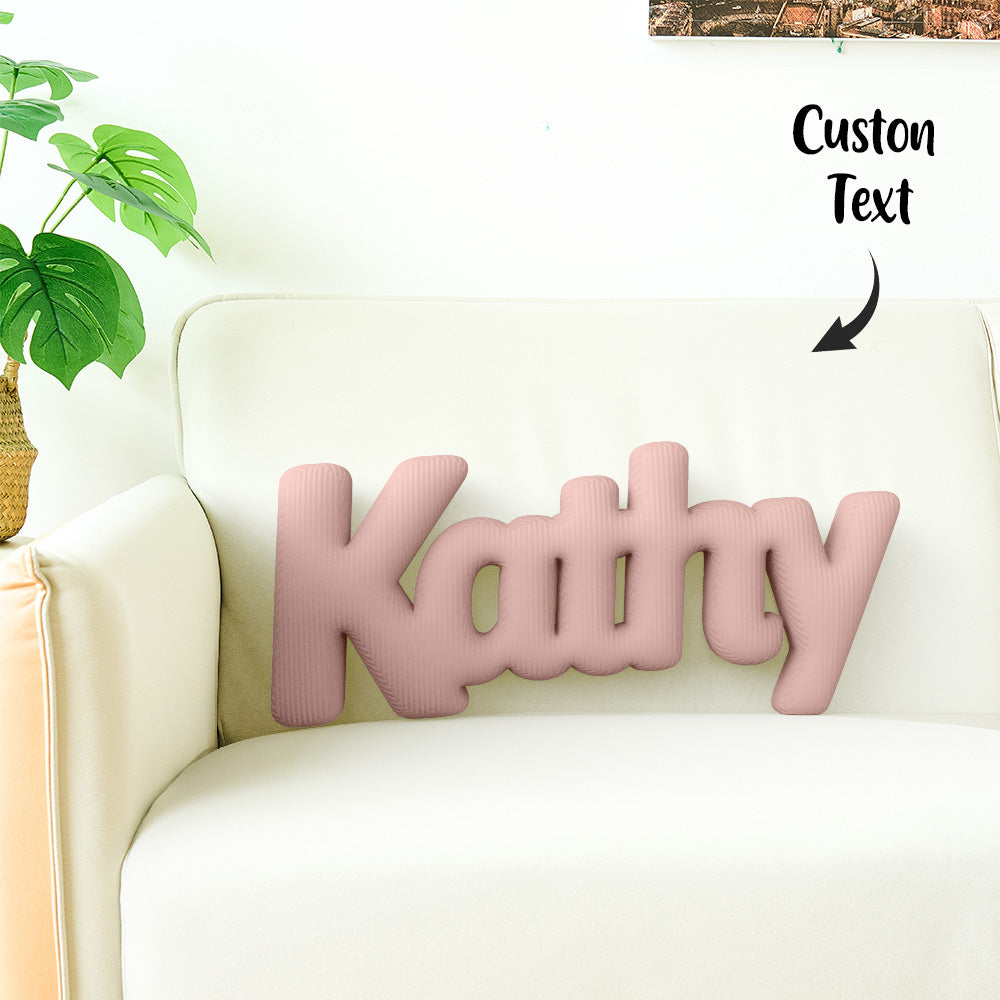 Cuscino Personalizzato con Lettere Componibili (2-5 Lettere) idea Regalo Nome