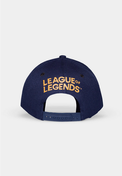 Cappellino League of Legends Blu Regolabile | Berretto Gaming Ufficiale