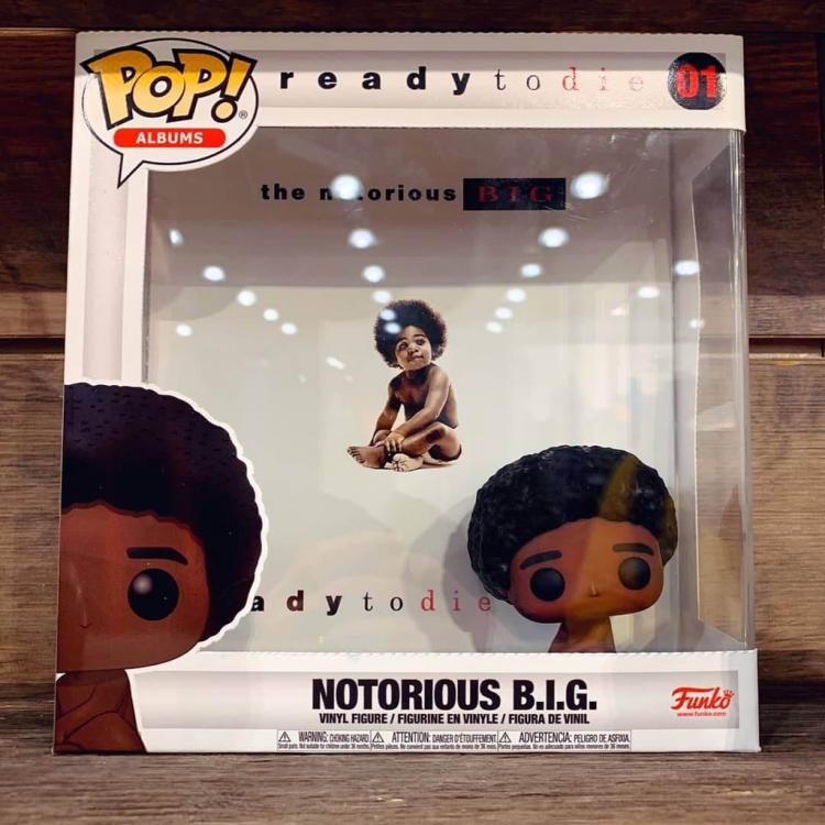 Funko Pop! Albums Biggie Smalls 01 - Notorious Big Rapper Pop Figure B.I.G. anno 2018