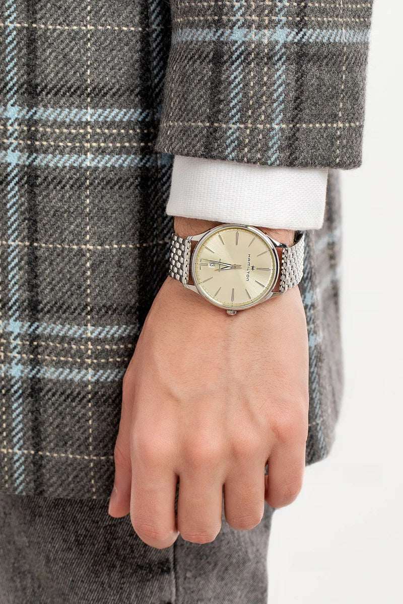 Hamilton Champagne Jazzmaster Auto H38525121