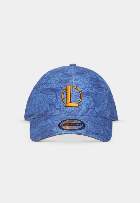 Cappellino League of Legends Yasuo Azzurro | Berretto Gaming Regolabile