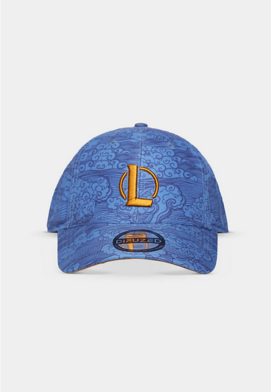 Cappellino League of Legends Yasuo Azzurro | Berretto Gaming Regolabile