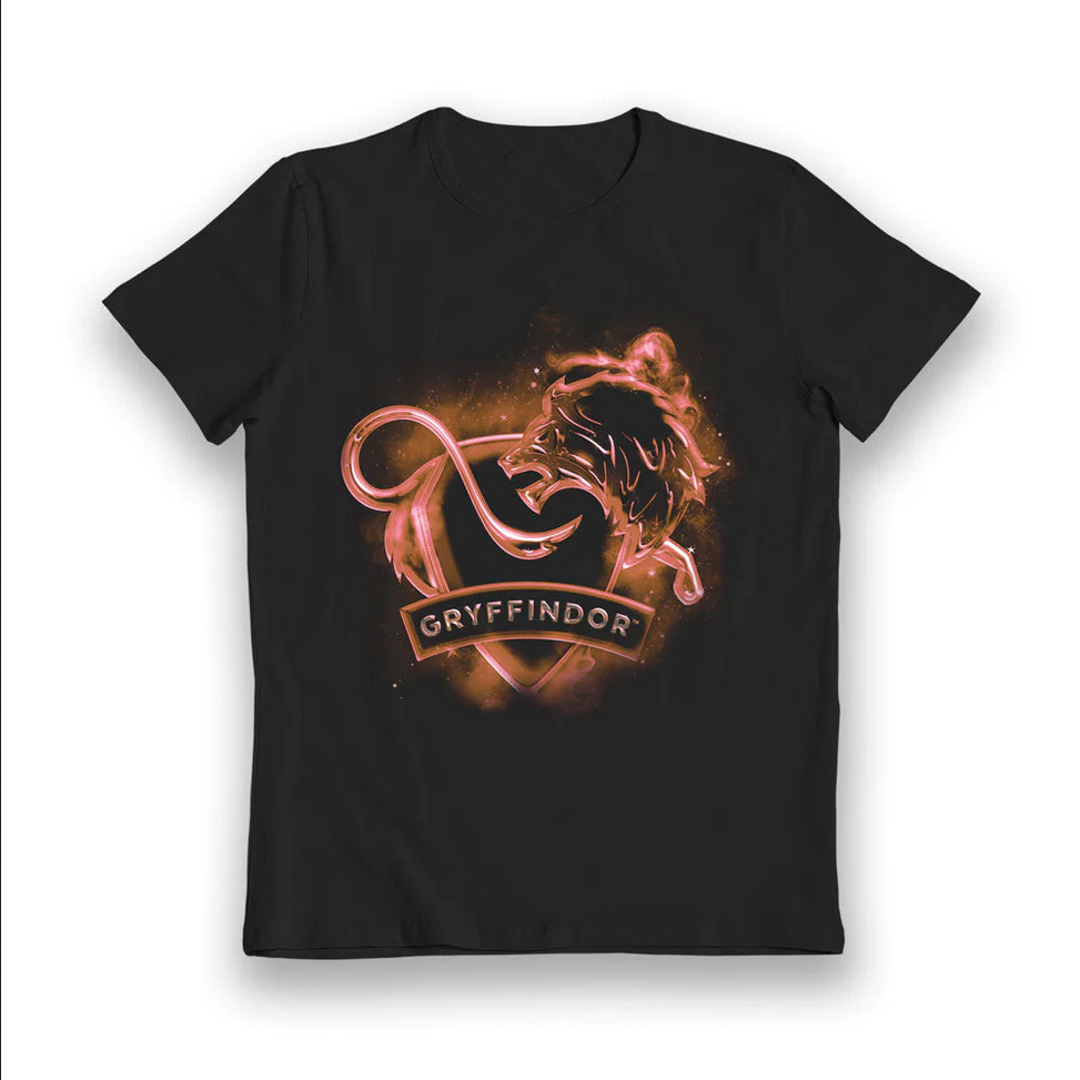 Maglietta Harry Potter Grifondoro Bambino Glow in the Dark 5056438936294 | Bioworld