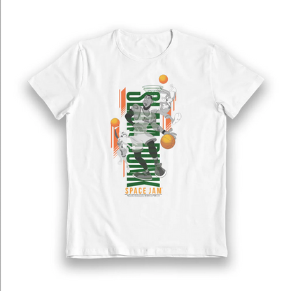 Maglietta Space Jam Slam Dunk Bambino 5056438946972 - T-Shirt Ufficiale Looney Tunes