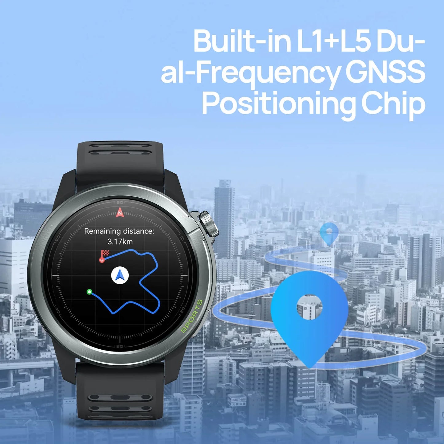 MIBRO - GS Active2 smartwatch Padel Pro, Running, 150+ sport. AMOLED, GPS, autonomia 20gg