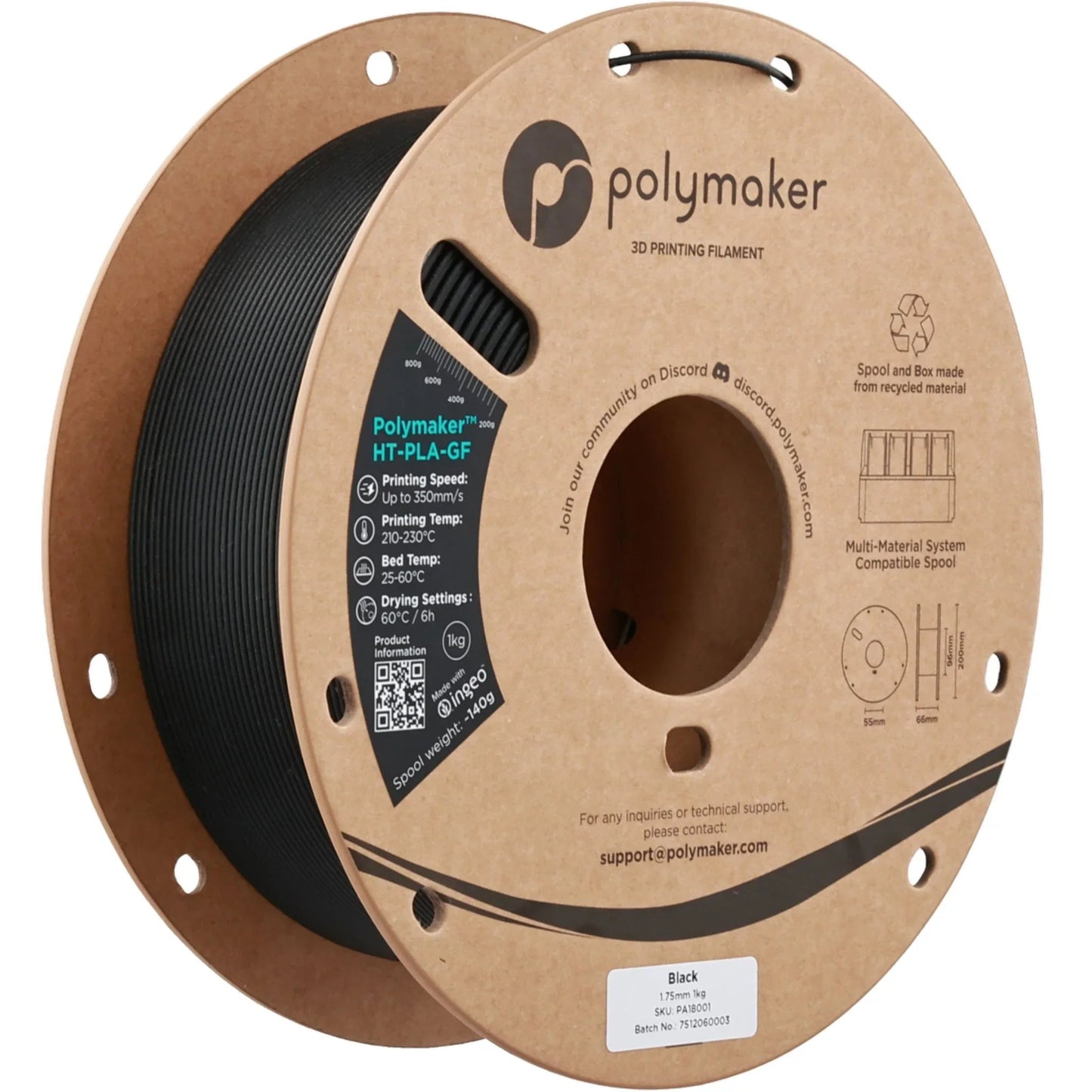 Polymaker HT-PLA-GF 1,75 mm 1 kg 3Digital
