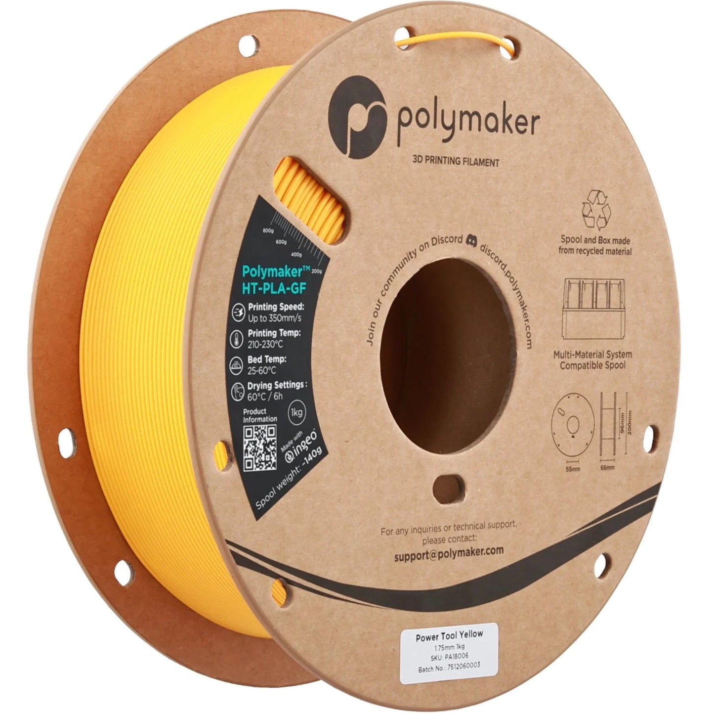 Polymaker HT-PLA-GF 1,75 mm 1 kg 3Digital