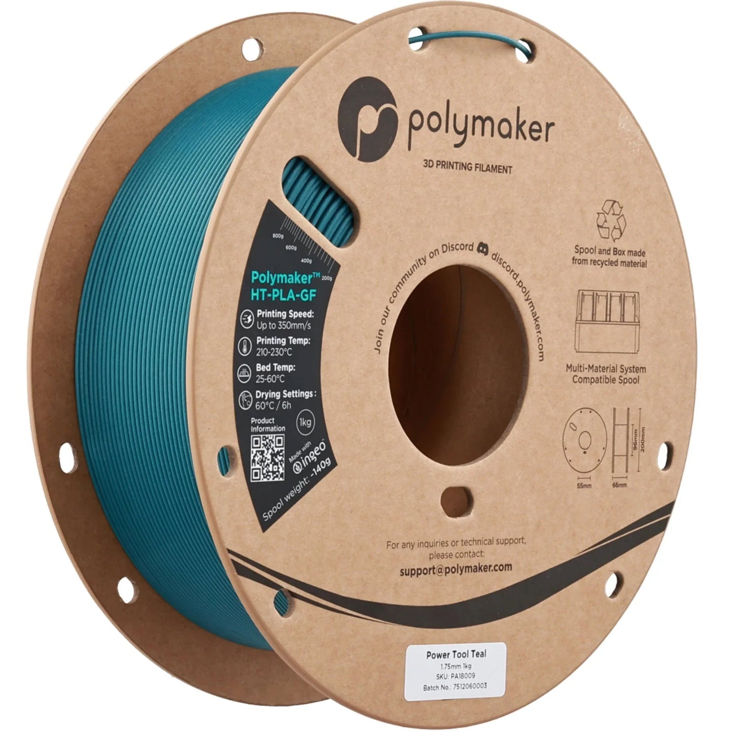 Polymaker HT-PLA-GF 1,75 mm 1 kg 3Digital