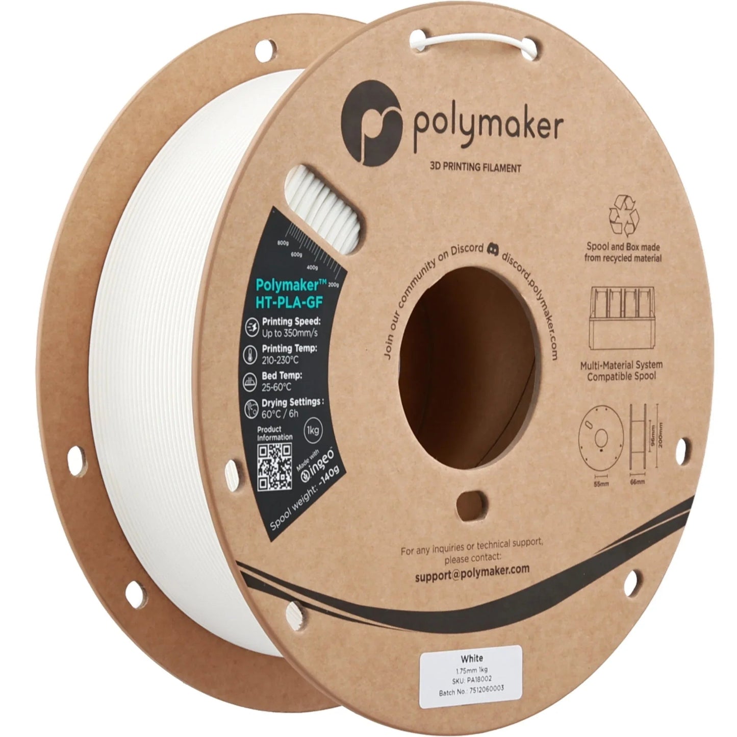 Polymaker HT-PLA-GF 1,75 mm 1 kg 3Digital