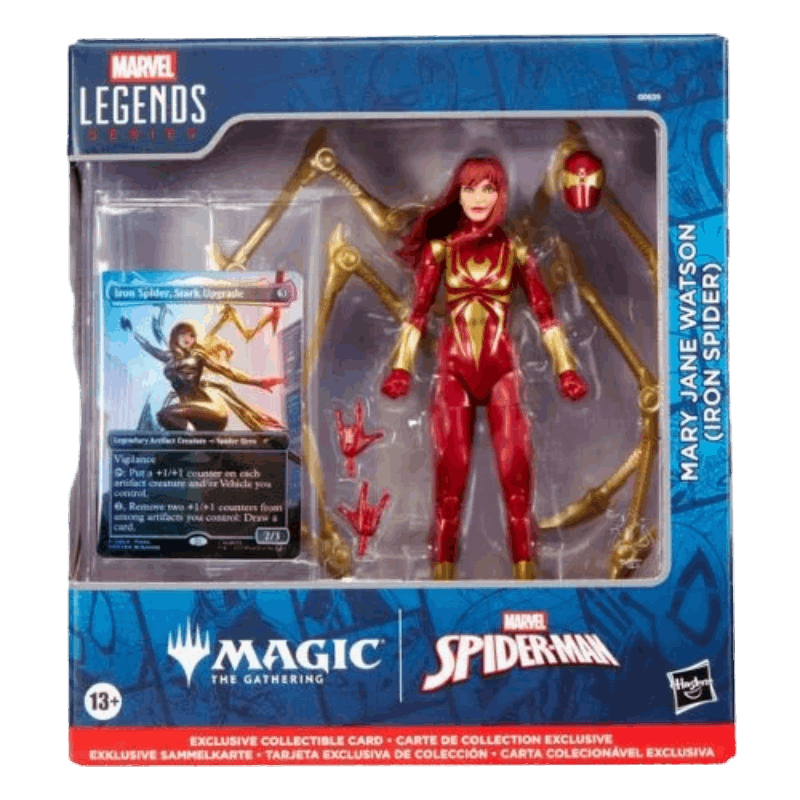 Marvel Classic Legends - Magic: The Gathering Mary Jane in Iron Spider Suit - Action Figure 15cm
