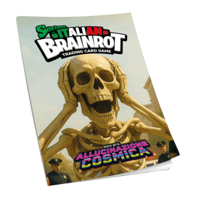 Album Skifidol Italian Brainrot TCG Allucinazione Cosmica