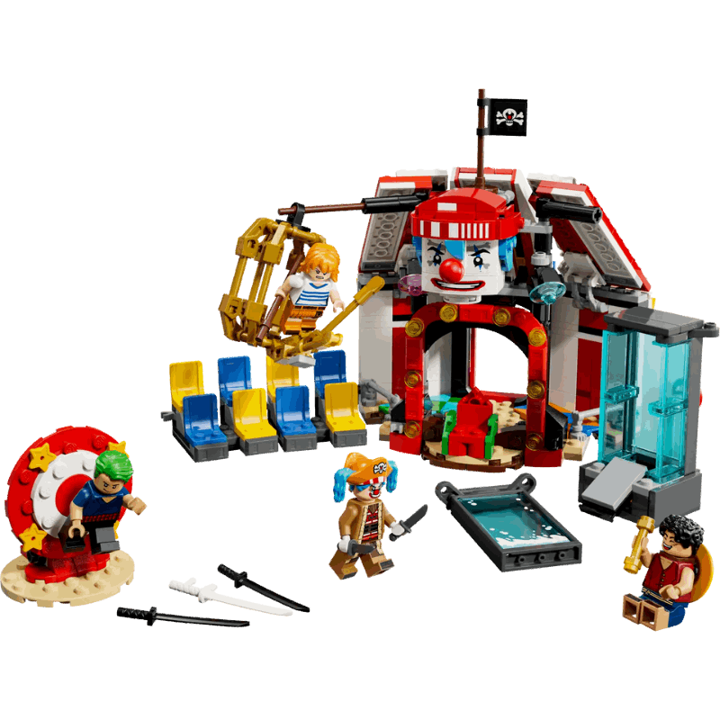 LEGO® ONE PIECE – La tenda del circo di Bagy il Clown