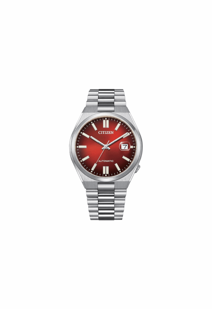 Citizen TSUYOSA Automatic 8210 Red Gradient Dial – Orologio Meccanico Uomo Silver – Cod. NJ0150-56W