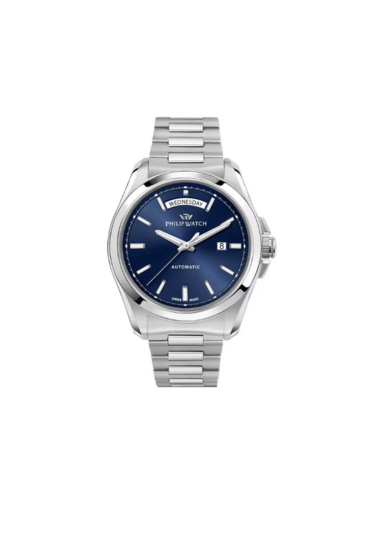 Philip Watch Amalfi Automatico R8223 daydate blu