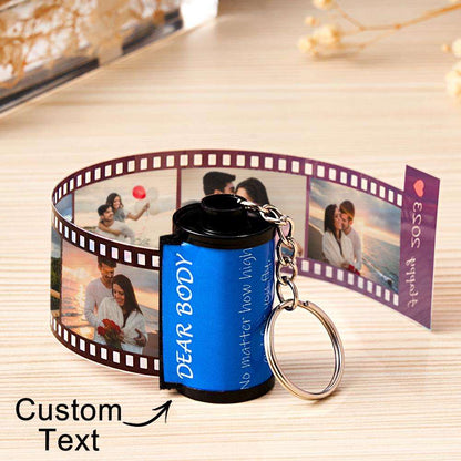 Portachiavi Rullino Fotografico Personalizzato idea regalo papà