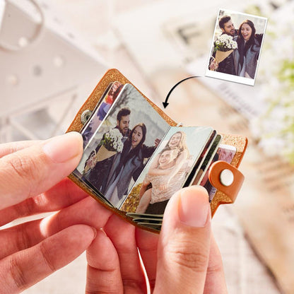 Portachiavi Mini Album Foto Personalizzato Regalo Emozionale per la Mamma