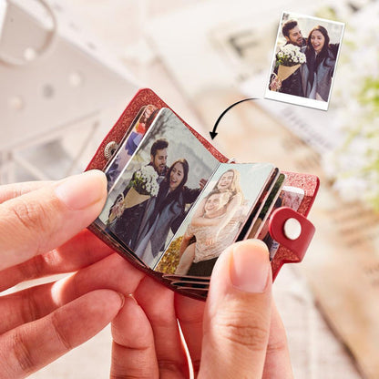 Portachiavi Mini Album Foto Personalizzato Regalo Emozionale per la Mamma