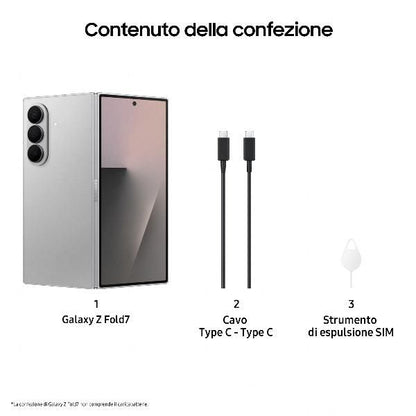 GALAXY Z FOLD7 12+256GB SILVER SHADOW [SM-F966BZSBEUE]