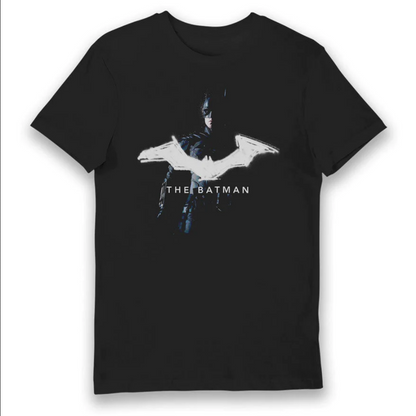 T-Shirt Batman The Movie Graffiti - Maglietta Nera Ufficiale DC Comics