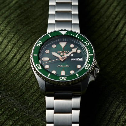 Seiko 5 Sports SRPD63K1 – Automatico, Swiss Made Style, Verde, Cassa 42,5 mm