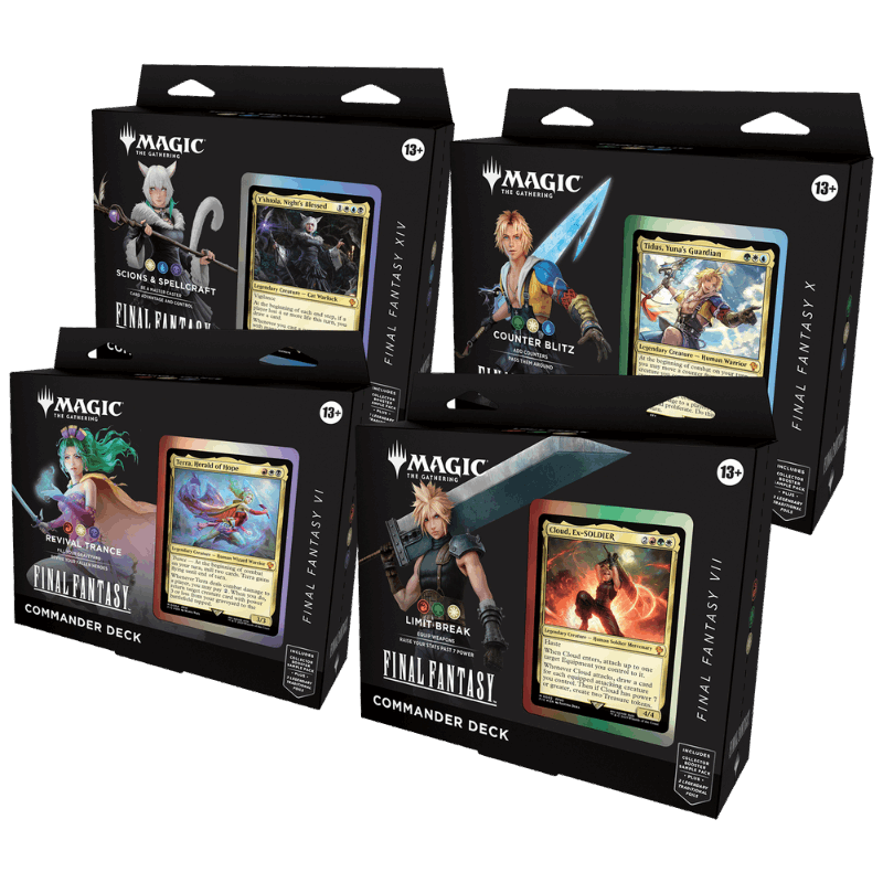 Box Commander Deck - Final Fantasy 4 mazzi ENG