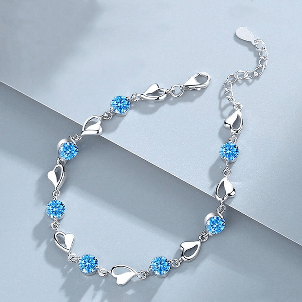 Bracciale Pietre Blu - Super Zia