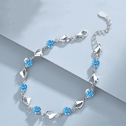 Bracciale Pietre Blu - Super Zia