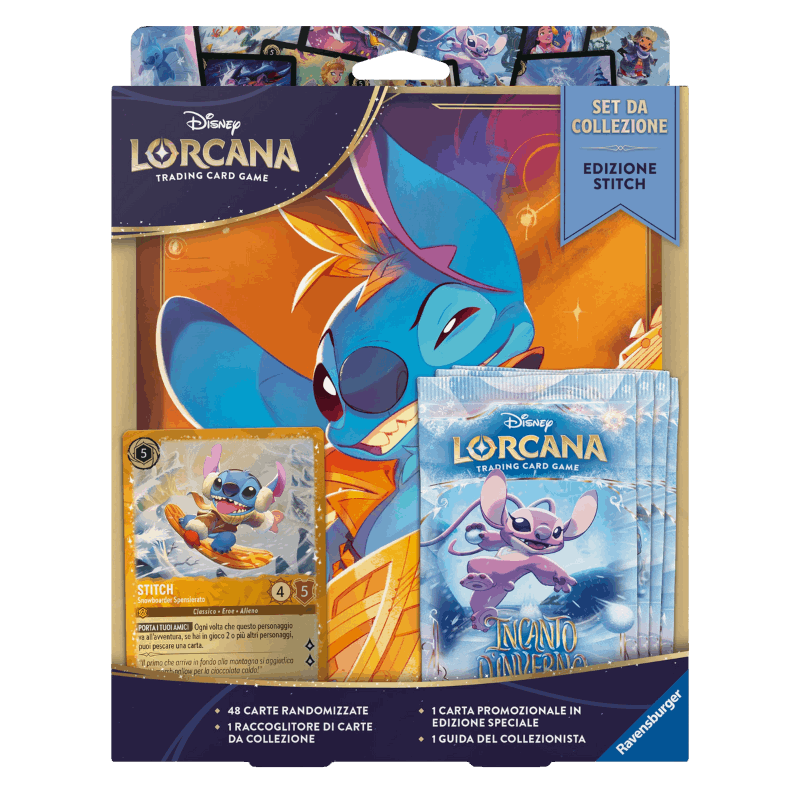 Lorcana - Incanto D'Inverno (4 Buste) - Set Introduttivo Da Collezione - Ita