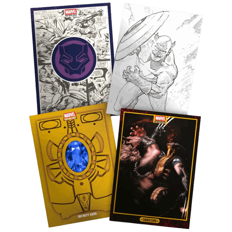 Marvel Anthology Trading Card Treasure Box