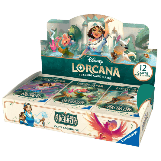 Disney Lorcana - L’isola Di Archazia - Box 24 Bustine - ITA