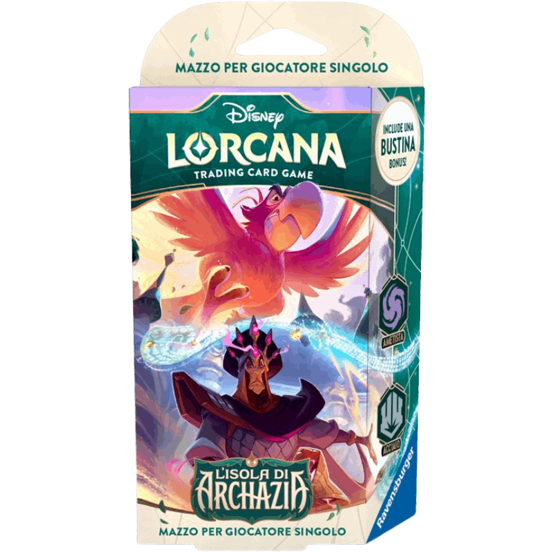 Disney Lorcana - L'Isola di Archazia - Starter Deck Ametista/Acciaio