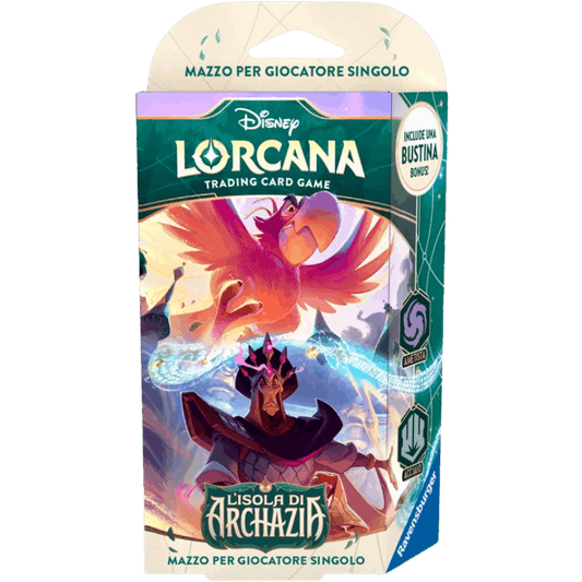 Disney Lorcana - L'Isola di Archazia - Starter Deck Ametista/Acciaio