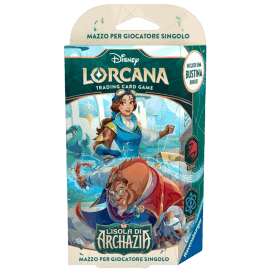 Disney Lorcana - L'Isola di Archazia - Starter Deck Rubino/Zaffiro