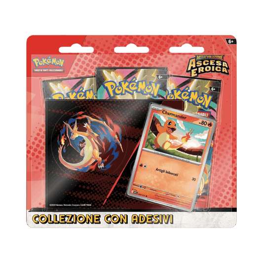 Collezione Ascesa Eroica con Adesivo Mega Charizard Y (IT)
