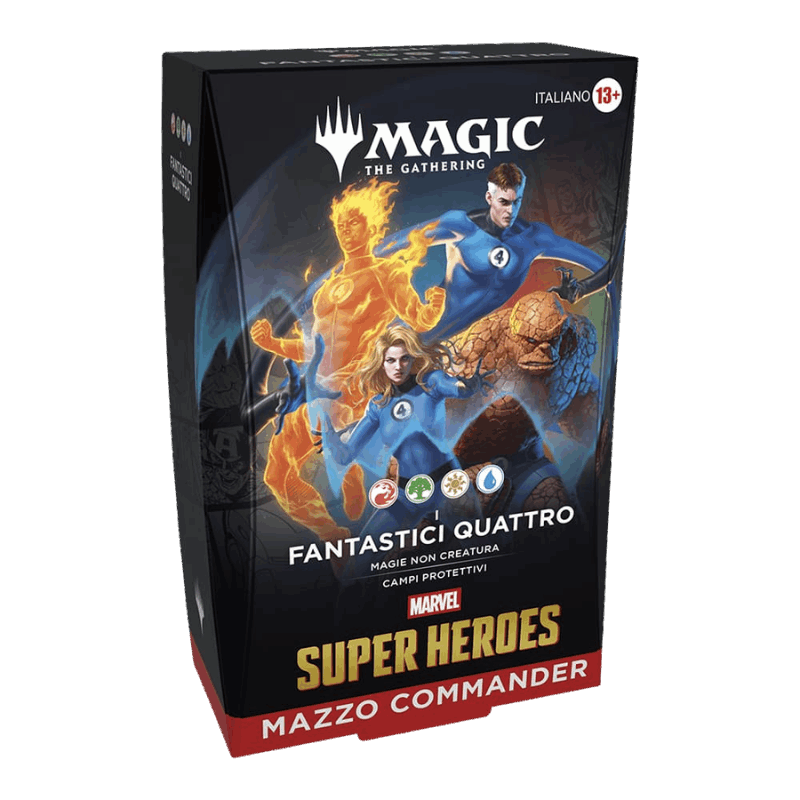 Magic Marvel Super Heroes Commander deck I Fantasici Quattro ITA