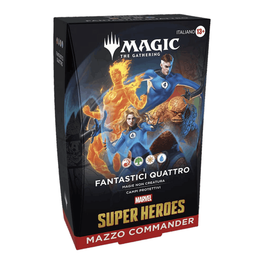 Magic Marvel Super Heroes Commander deck I Fantasici Quattro ITA