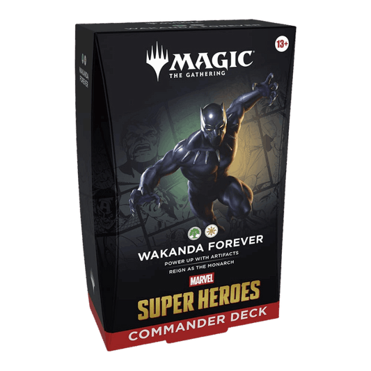 Magic Marvel Super Heroes Commander deck Wakanda Forever  ENG