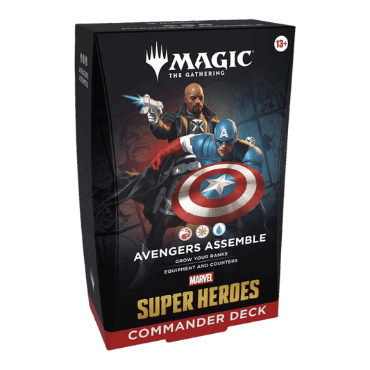 Magic Marvel Super Heroes Commander deck Avengers Assemble ENG
