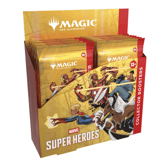 Magic Marvel Super Heroes Collector Booster box 12 bustine ENG