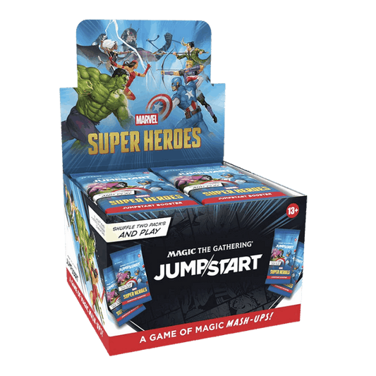 Magic Marvel Super Heroes Jumpstart Booster Box 24 Bustine ENG